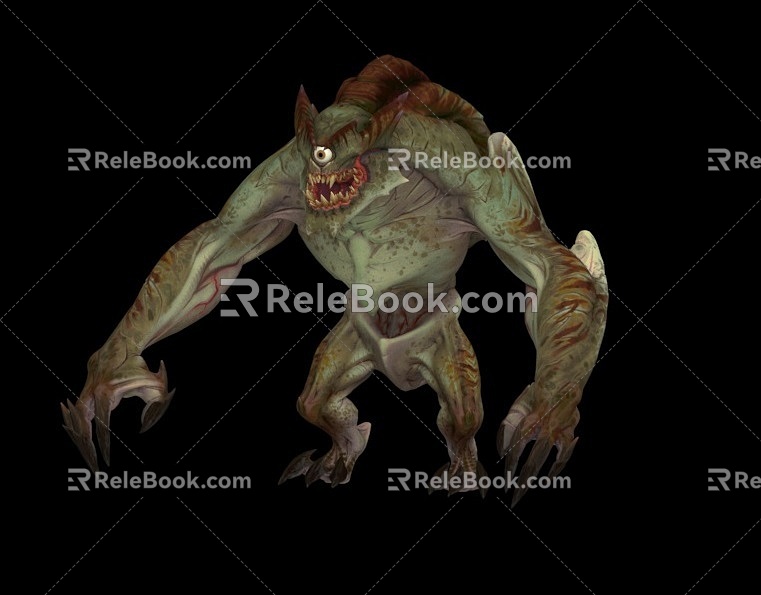 Next Generation Realistic Pandora Planet Alien Monster monster Alien Monster 3d model