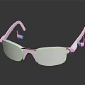 White Smart Glasses With Built in Earphones And Modern Sleek Design Electronic Device