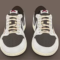 Nike Casual Sports Shoes With White Grey Upper Cream Laces And Breathable Holes