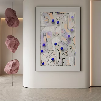 decorative painting 3d model