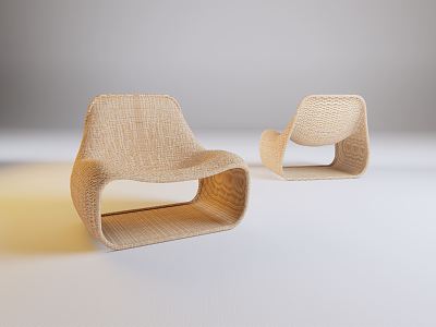 Modern Outdoor Chair Creative Seat model