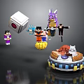 Toy Pixel Figure Toy Next Generation Item 3 Print 3d model