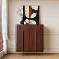 Middle Ancient Entrance Cabinet 3d model