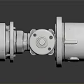 Precision Engineered Industrial Metal Mechanical Equipment With Flange Connections And Pressure Gauge