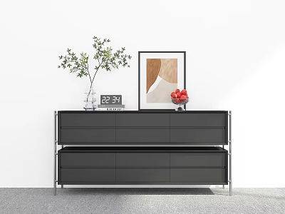 Modern Side Cabinet Side Cabinet Decoration Sideboard Decorative Cabinet Side Cabinet 3d model