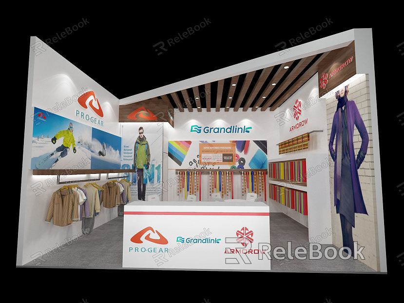 Modern Exhibition Booth model