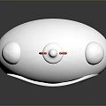 Robot Assistant Small Robot Butler Robot Butler 3d model