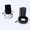 recessed spotlight ceiling lamp 3d model
