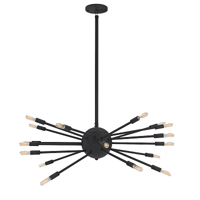 Modern chandelier 3d model