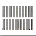 Various Architectural Columns With Different Styles And Decorative Details For Construction Projects