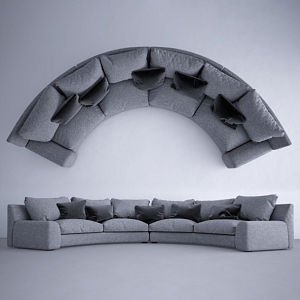 Alien sofa 3d model