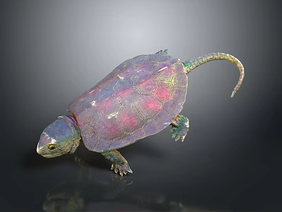 Turtle Cartoon Turtle Snapping Turtle Chickbill Turtle Reptile Cold Blooded Animal Reptile Class 3d model