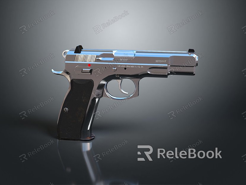 pistol semi-automatic pistol automatic pistol modern weapon hot weapon hot weapon gun military model