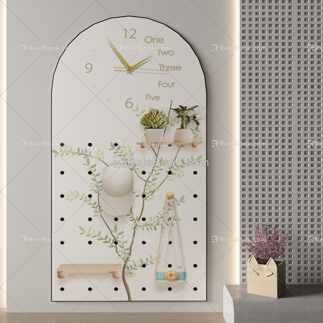 Quiet decorative painting 3d model