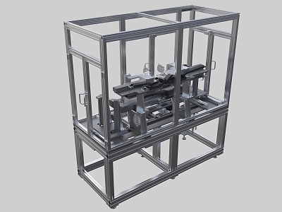 Flatness detection system test equipment test equipment 3d model