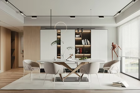 Modern Restaurant 3d model