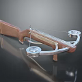 Crossbow Mechanical Crossbow Shift Bow and Arrow Shoot Far Equipment Weapons High-tech Crossbow 3d model