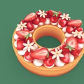 Loop Pie Cake 3d model