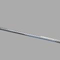 Classic Sword With Silver Striped Blade Brown Hilt And Black Decorative Guard
