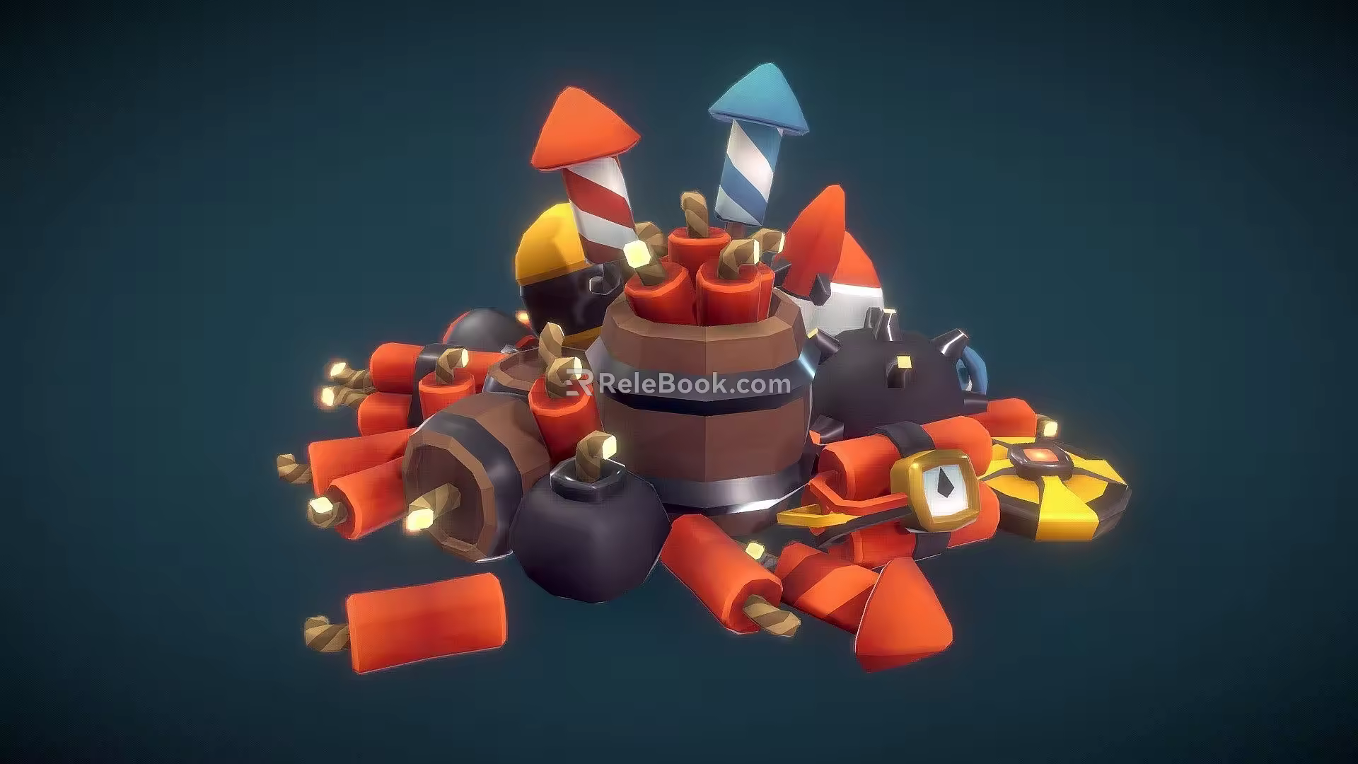 explosive suit 3d model