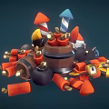 explosive suit 3d model