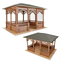 pavilion rest pavilion 3d model
