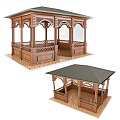 pavilion pavilion rest pavilion 3d model