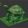 Turtle Cartoon Turtle Snapping Turtle Chickbill Turtle Reptile Cold Blooded Animal Reptile Class 3d model