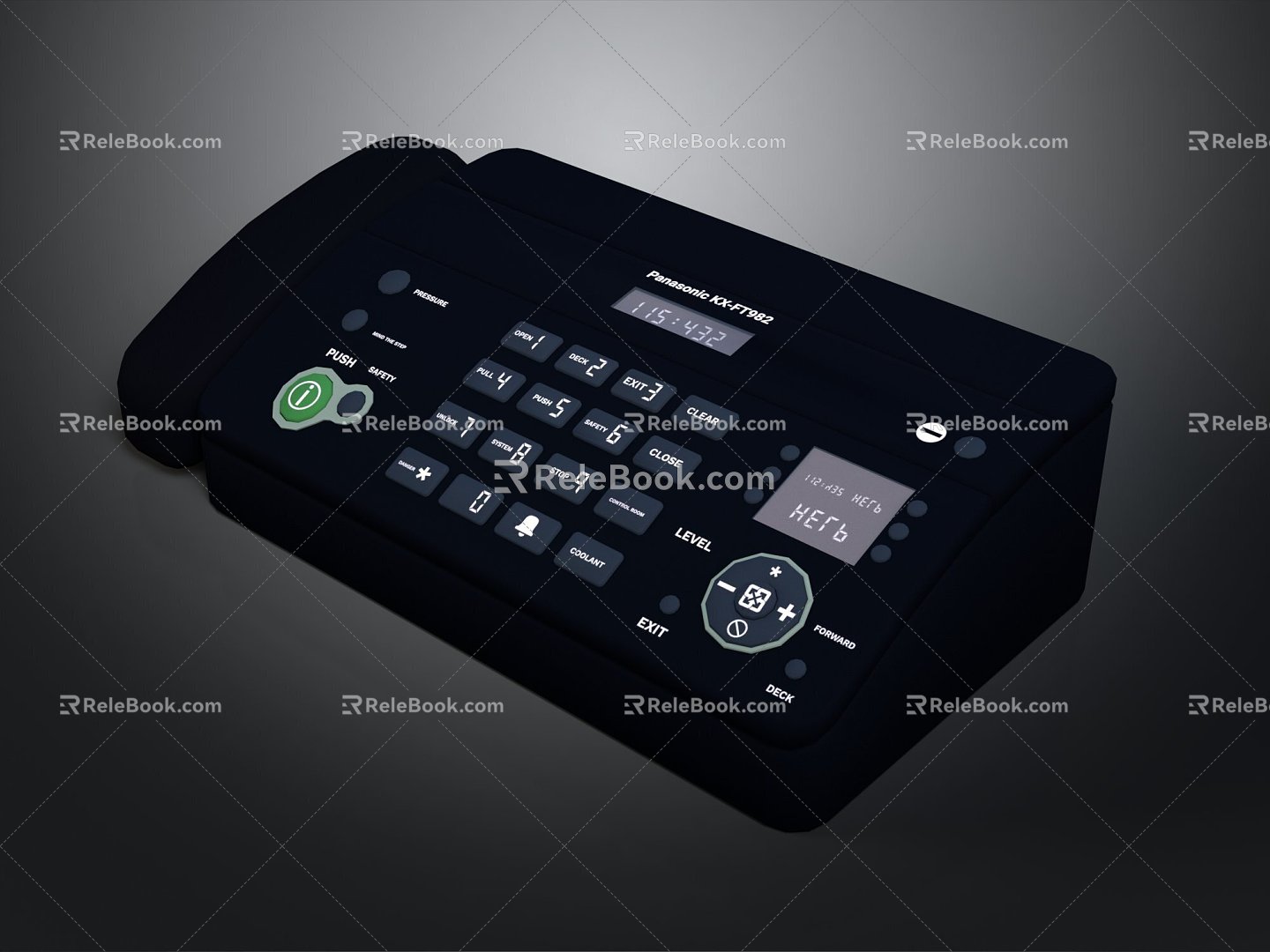 Telephone telephone telephone old telephone electronic equipment electronic products realistic 3d model