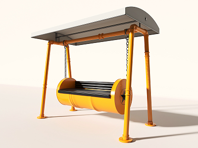 Industrial LOFT Swing 3d model