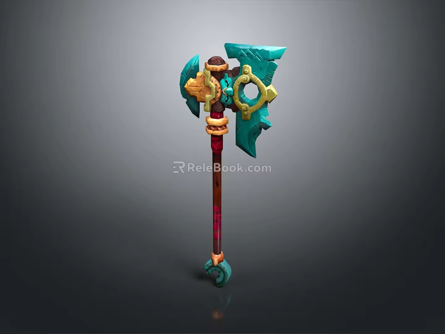 Tomahawk Axe Wooden Axe Handle Axe Mountain Axe Chopping Wood Axe Chopping Wood Axe Magic Axe 3d model
