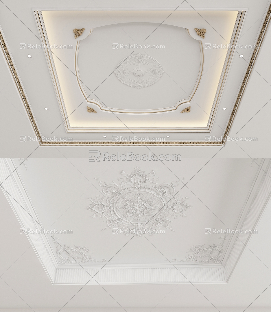 European-style ceiling model