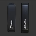 Black Stapler Office Supplies Featuring Brand Name Design And Two Units 3d model