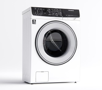 Modern washing machine 3d model