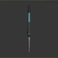 Modern Soldering Iron Hardware Tool With Black And Blue Design Copper Tip And Ergonomic Grip