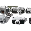 Modern Camera Digital Camera SLR Camera 3d model