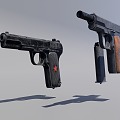 TT33 pistol 3d model