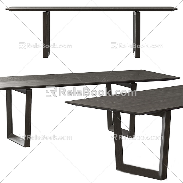 Table Desk Dining Table Conference Table 3d model