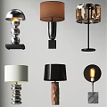 Modern Table Lamp Combination Desk Metal Table Lamp Spherical Lampshade Table Lamp Floor Table Lamp Bedside Table Lamp Simple Fashion Table Lamp 3d model