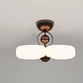 Modern minimalist chandelier 3d model
