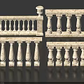 Classical Stone Balustrade Designs With Ornate Balusters And Traditional Architectural Details