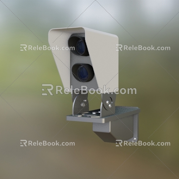 Road Equipment Pavement Sensor Sensor 3d model