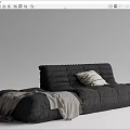 Modern Lazy Sofa 3d model