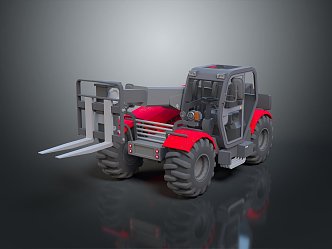 Hyundai Forklift Pallet Truck Pallet Truck Cargo Truck 3d model