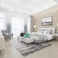 Stylish Leather Handbags In Various Colors Placed On White Bench In Bedroom