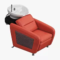 Modern Gray Massage Chair Design With Orange Accent And Color Options Gray Orange Brown