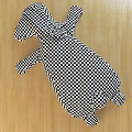 Cute Rabbit Stuffed Toy With Pink Heart Pattern White Ears And Small Foot Heart