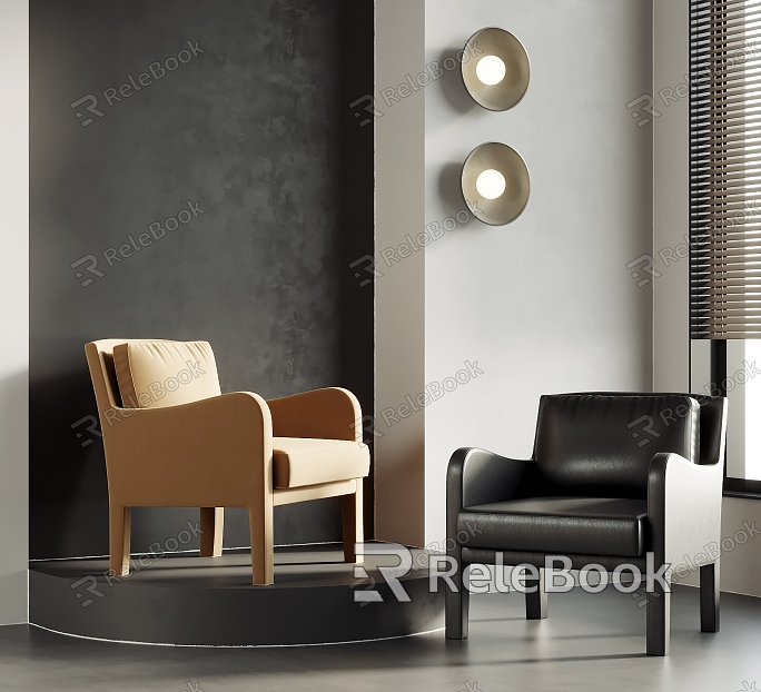 Modern Sofa Chair Single Chair model