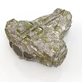Ancient Stone Architectural Structure With Moss Covered Surface And Textured Design