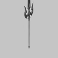 Fantasy Trident 3d model